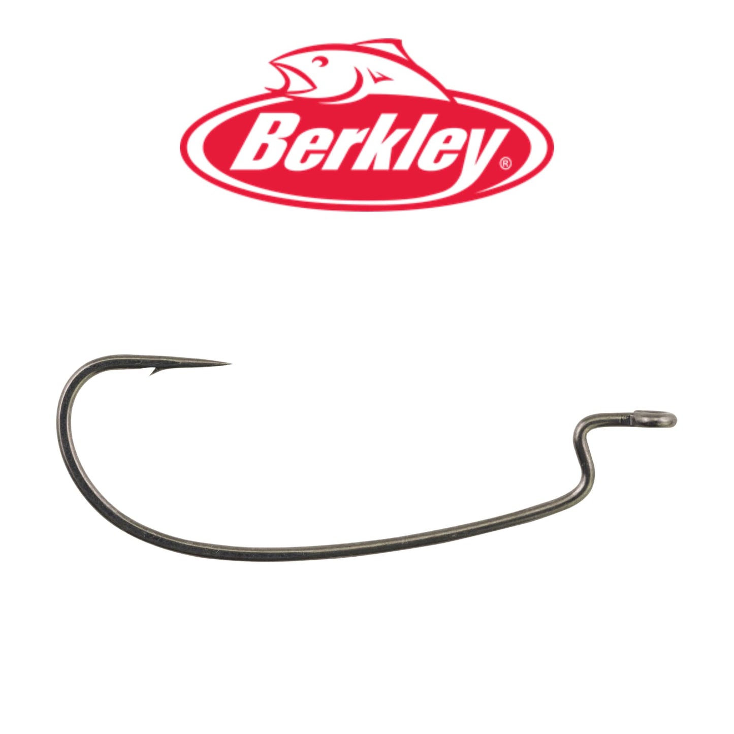 Berkley Fusion 19 Offset Worm Extra Wide Gape Lure Fishing Hook Texas Rig Perch Zander Pike Fishing