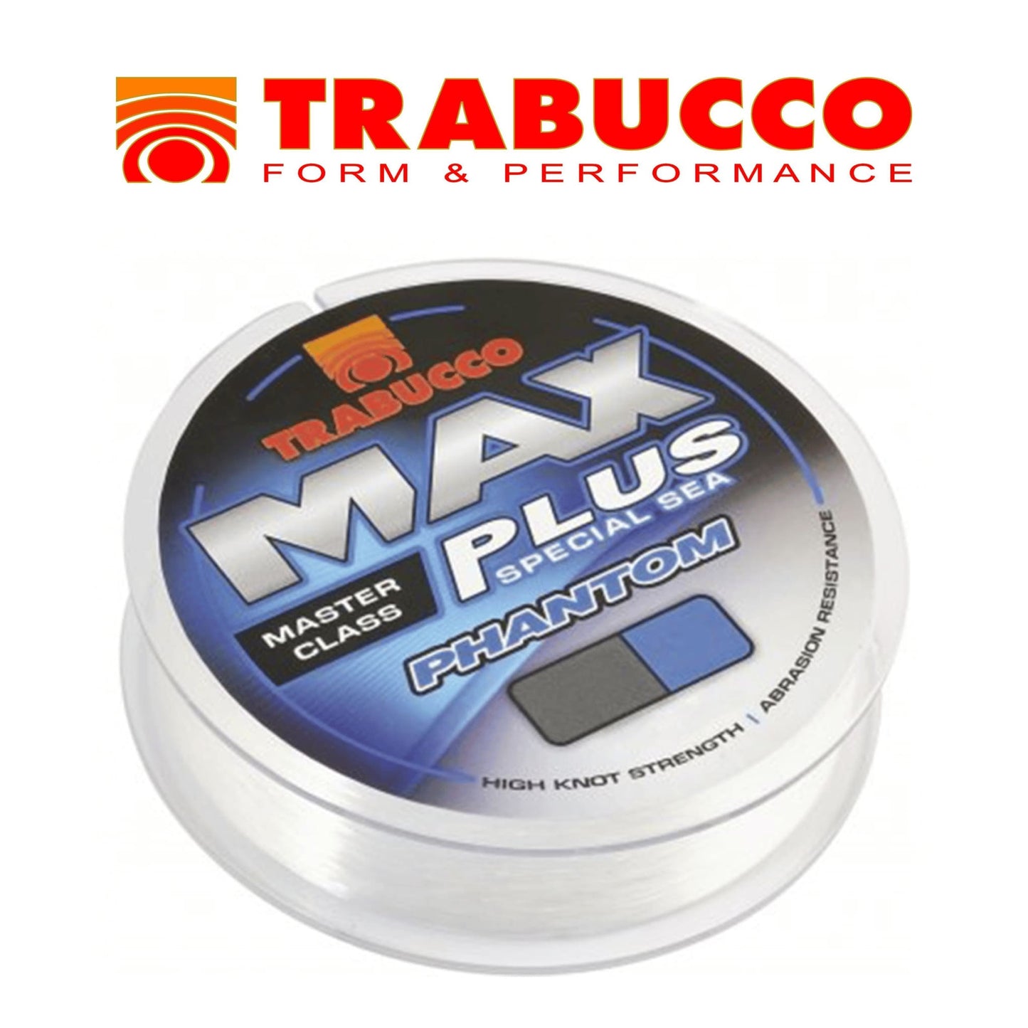 Trabucco Max Plus Phantom Mono Clear Invisible All Round Fishing Line Premium