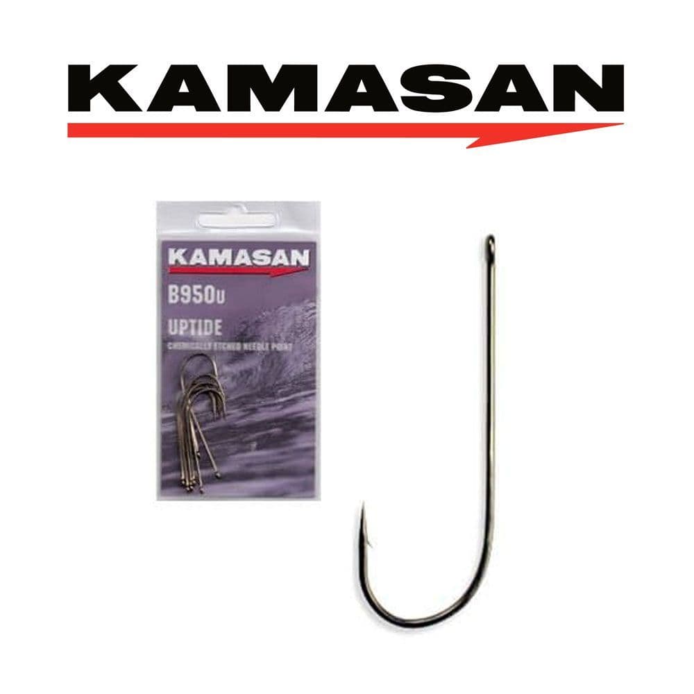 Kamasan B950u UPTIDE Chemically Etched Sea Fishing Hooks Size 3/0