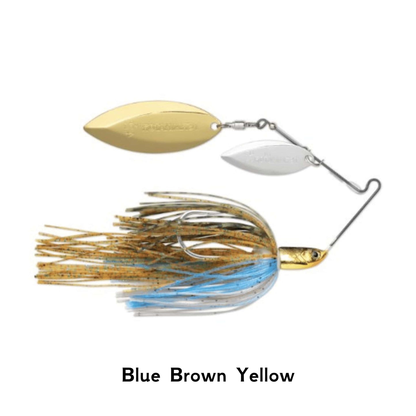 Rapala Terminator SpinnerBait Blue Brown YellowSuper Stainless Buzz Bait Fishing Lure Pike Perch