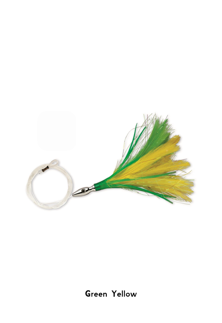 bird feather fly fishing lure london Williamson Flash Feather Rigged
