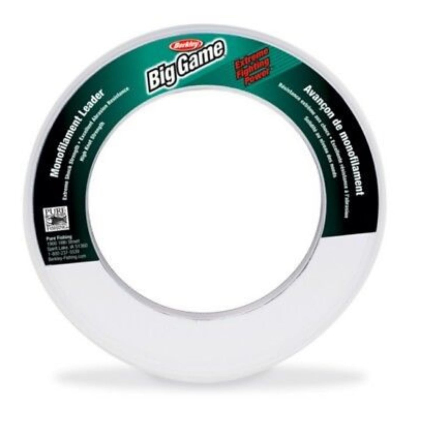 Berkley Big Game Mono Leader Salt Fishing Line 25m Saltwater Shock