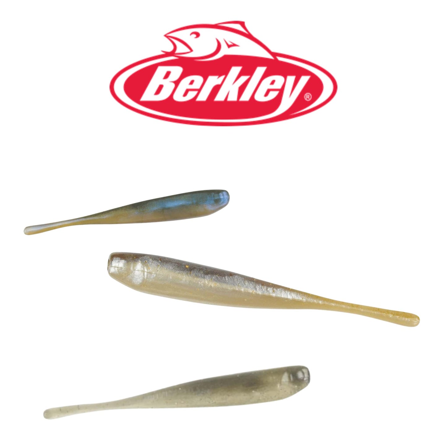 Berkley PowerBait Twitchtail Minnow 3 inch Fishing Lure Soft Bait Scented Pike Perch Dropshot Jig