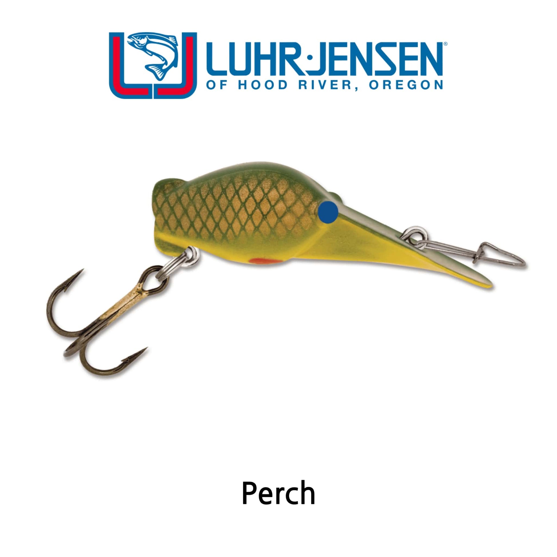 Luhr Jensen Hot Shot 50 60 mm Diving CrankBait Fishing Lure Perch