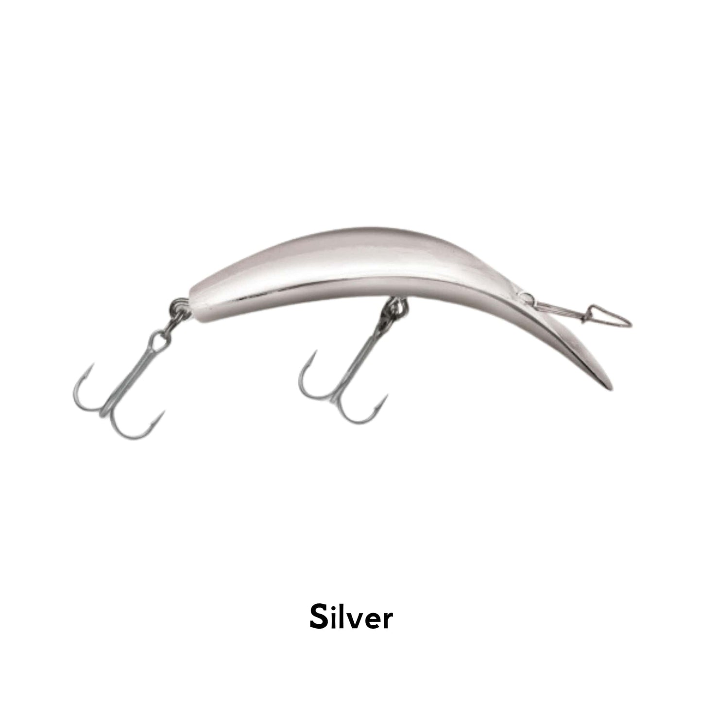 Luhr Jensen Kwikfish Silver Xtreme Non-Rattle K9X Deep Diving Plug Trebble Hook Trout Salmon Pike Perch