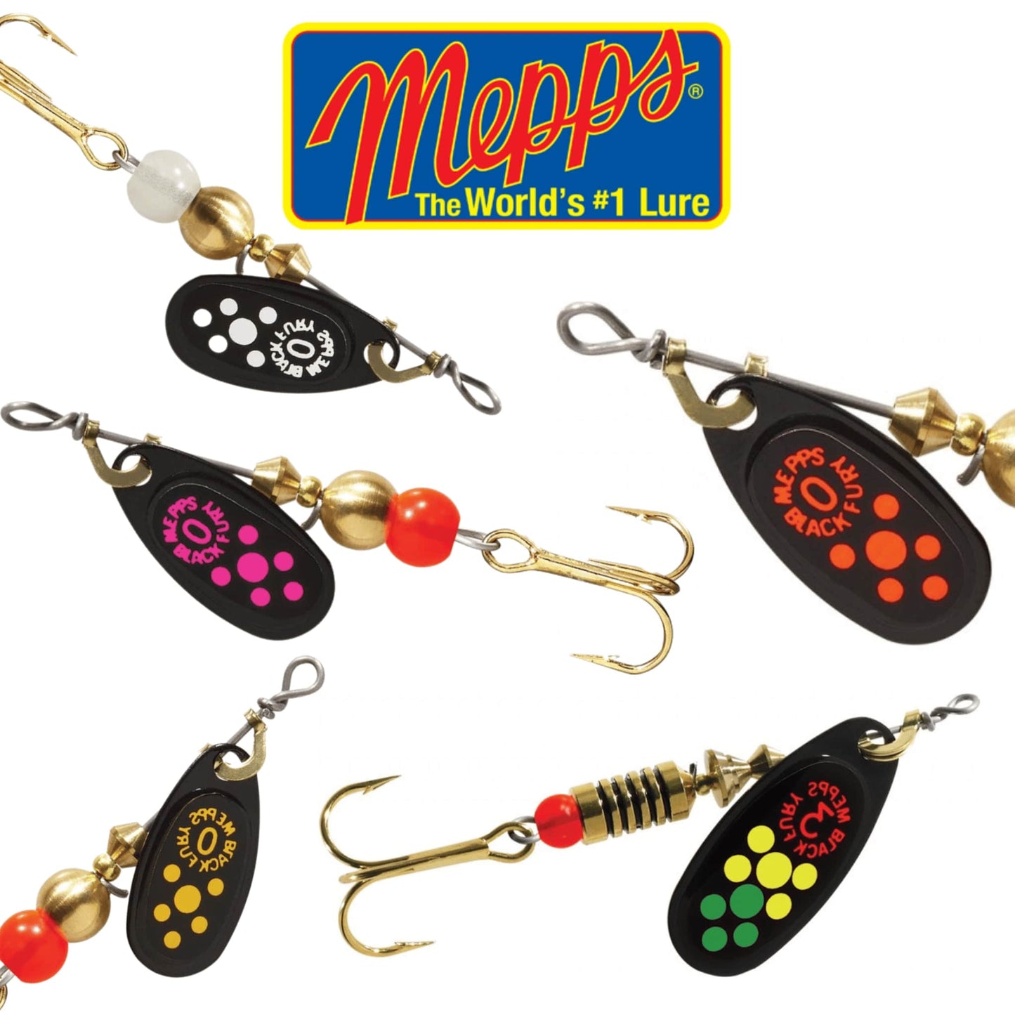 Mepps Black Fury Spinner – Fat Catch