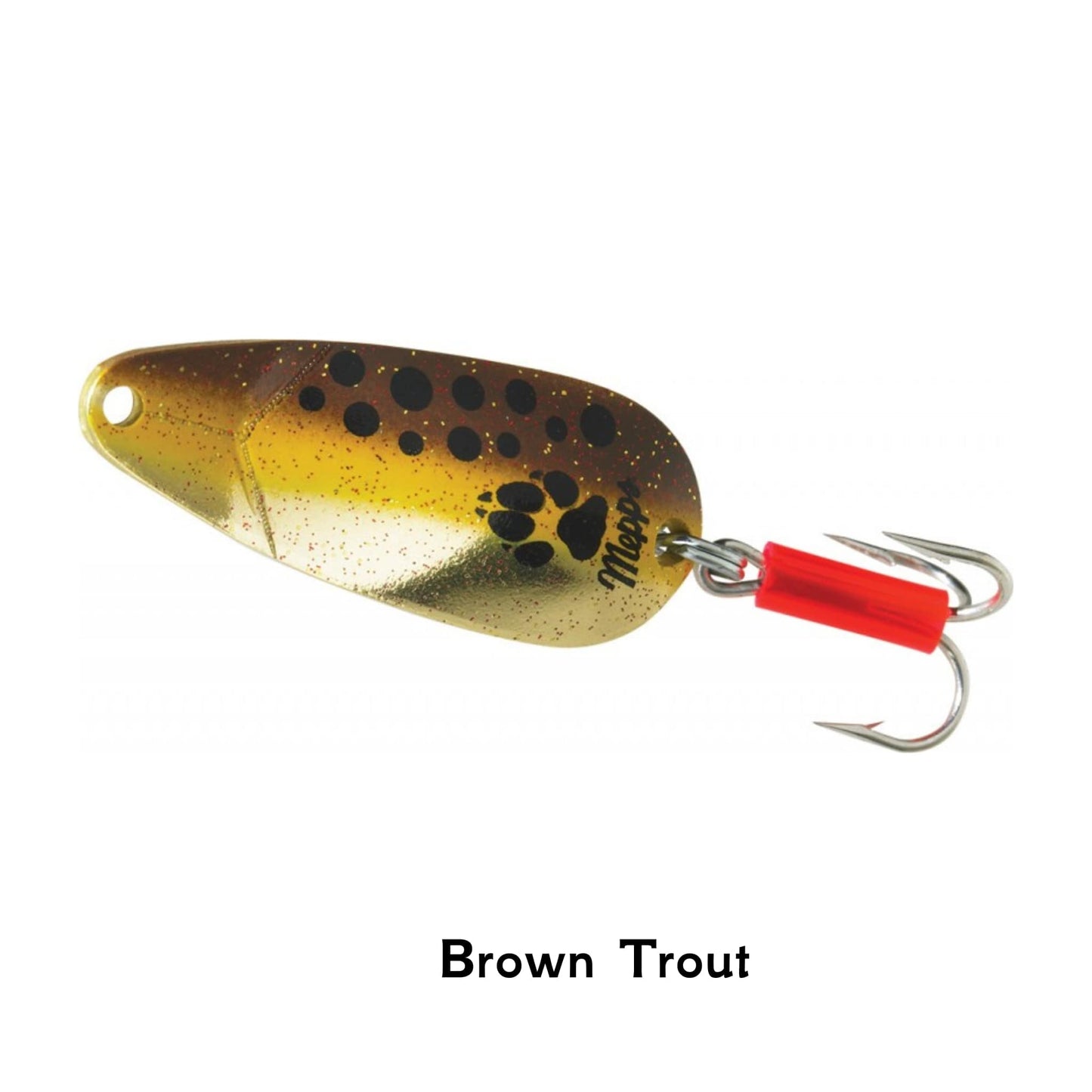 Mepps Little Wolf Brown Trout Spoon Spinner Fishing Lure UK Perch Trout Salmon Pike 