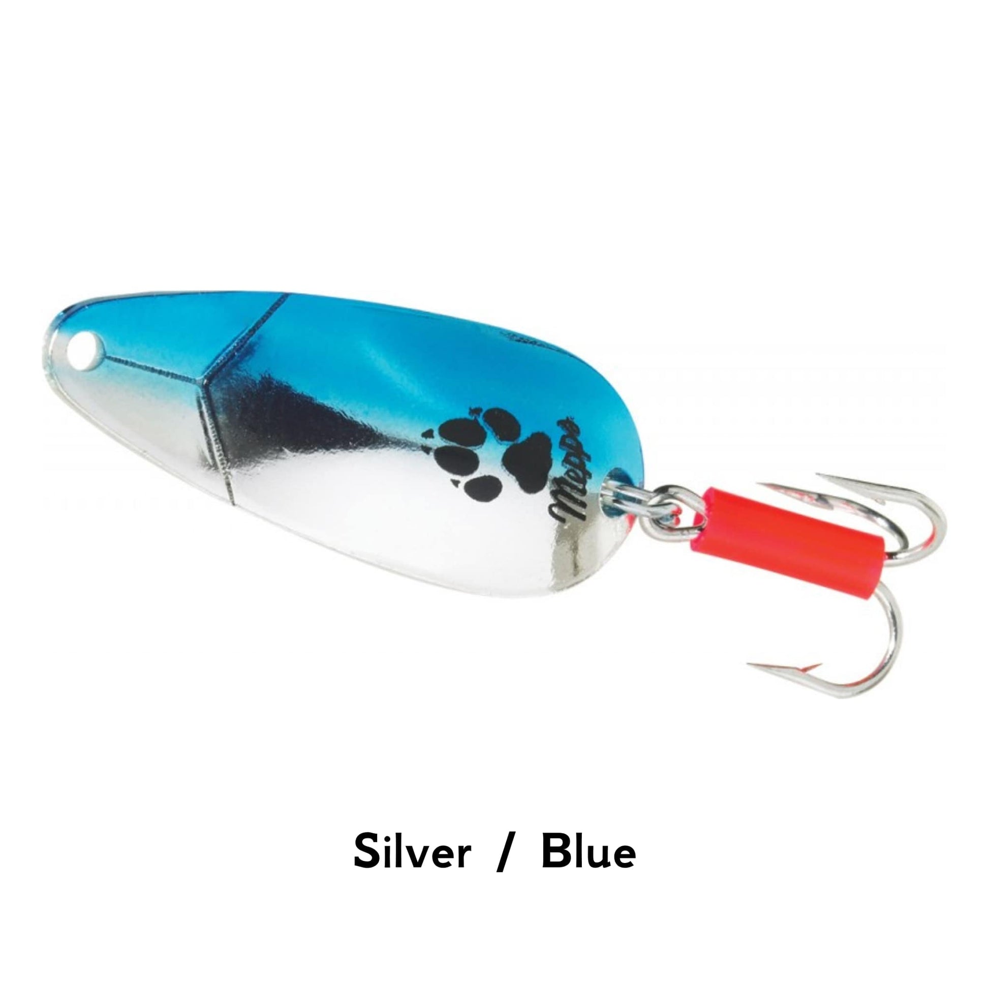 Mepps Little Wolf Silver Blue Spoon Spinner Fishing Lure UK Perch Trout Salmon Pike 