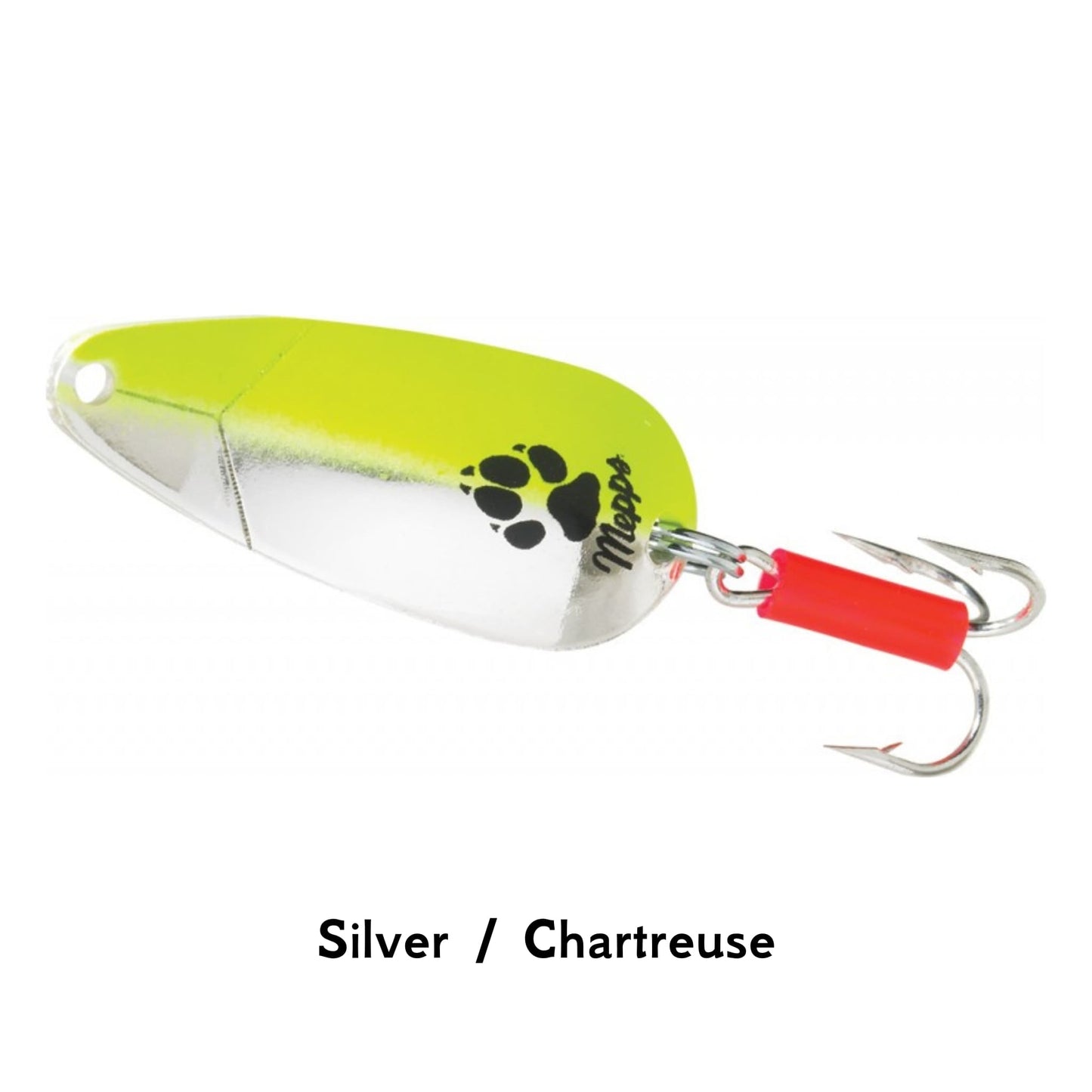 Mepps Little Wolf Silver Chartreuse Spoon Spinner Fishing Lure UK Perch Trout Salmon Pike 