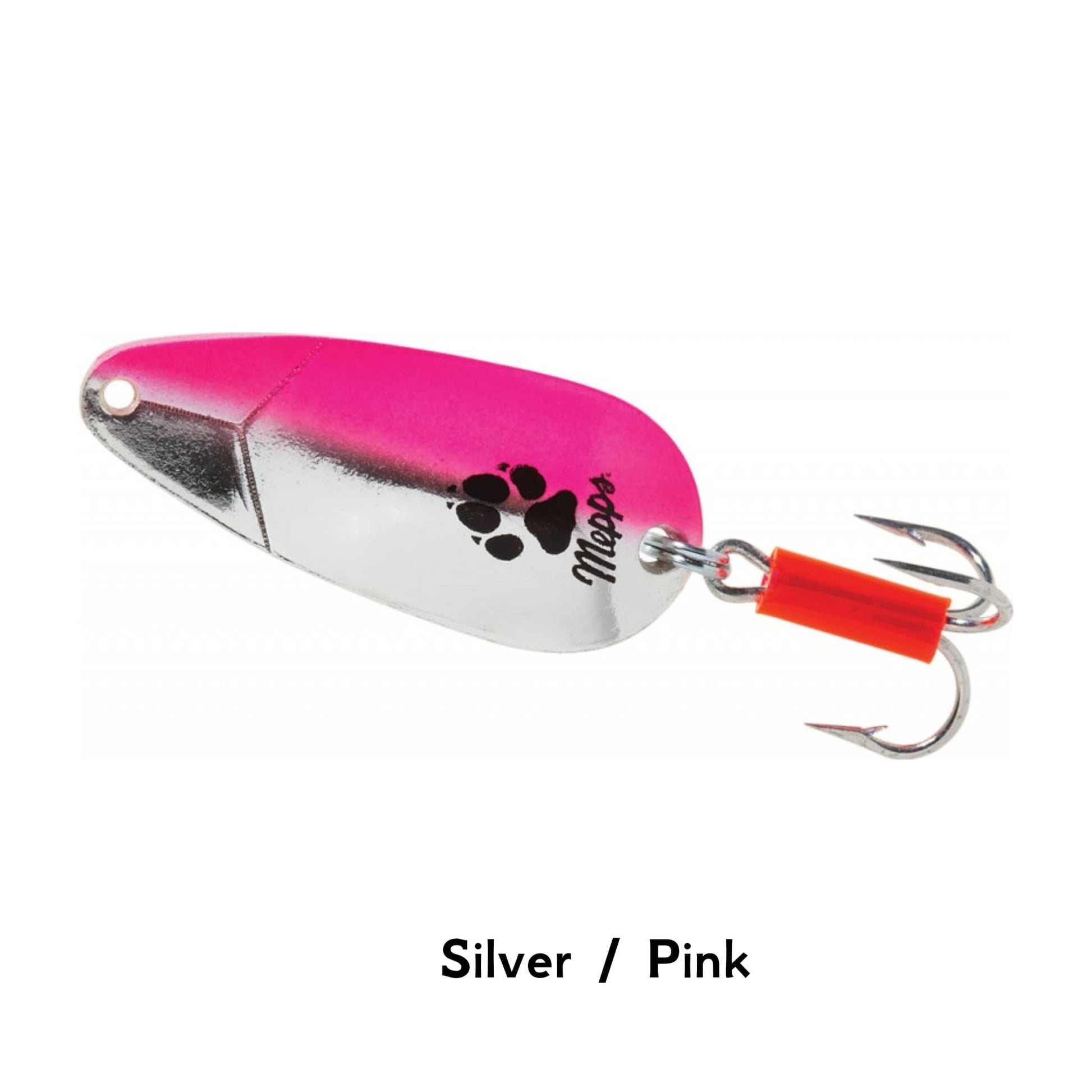 Mepps Little Wolf Silver Pink Spoon Spinner Fishing Lure UK Perch Trout Salmon Pike 