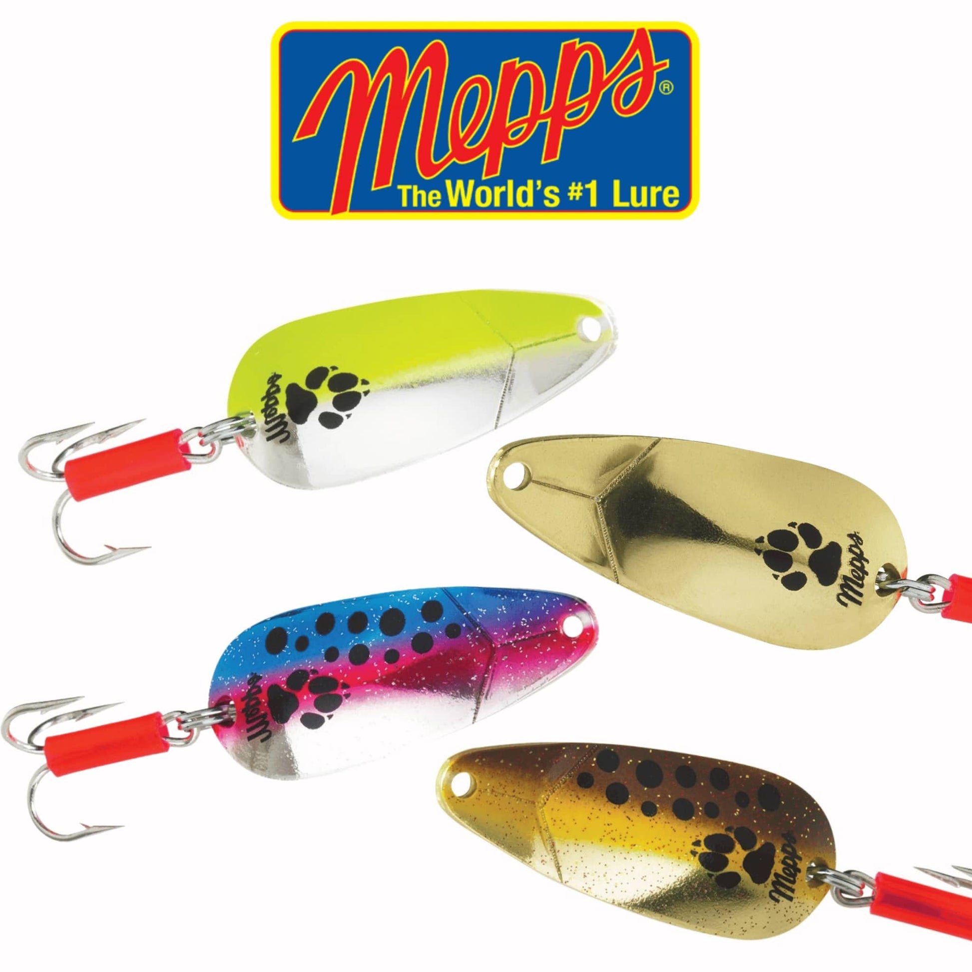 Mepps Little Wolf Spoon Spinner Fishing Lure UK Perch Trout Salmon Pike 