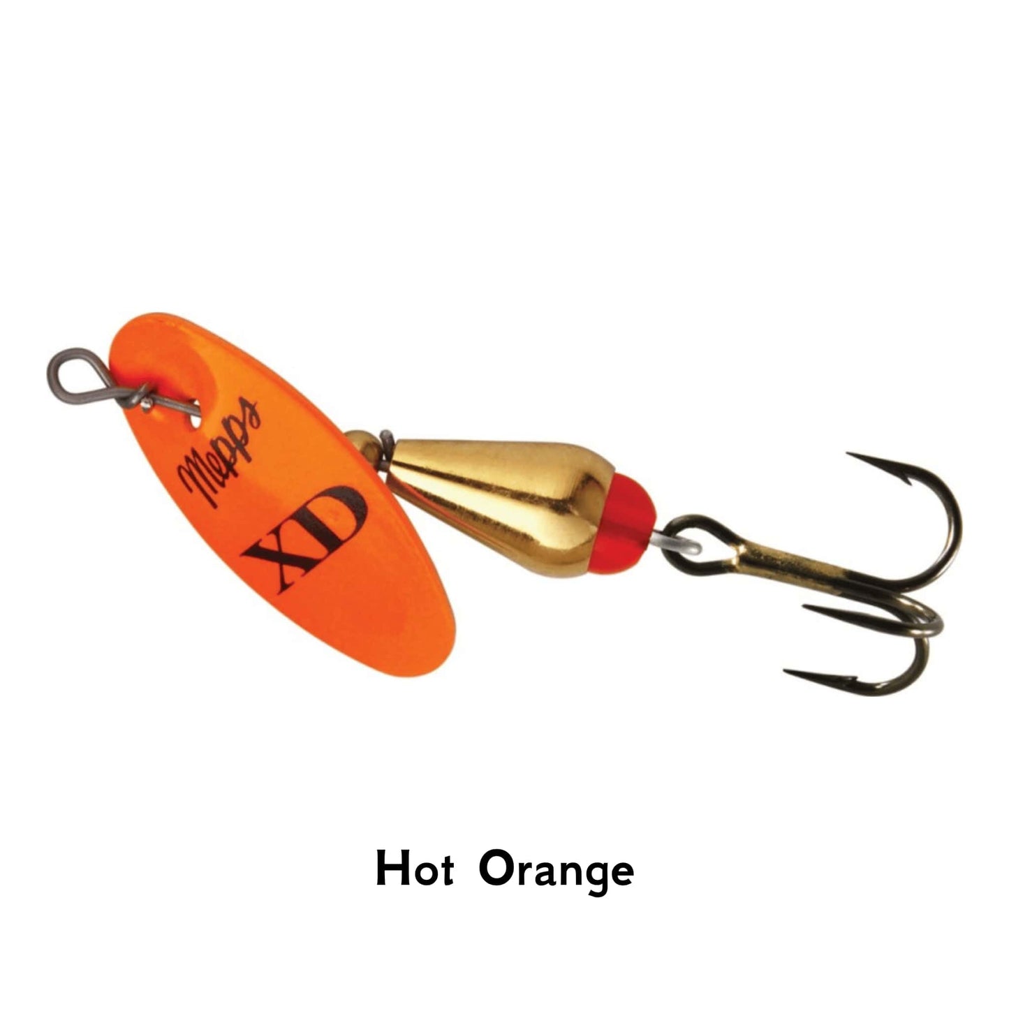 Mepps XD Xtra Deep Hot Orange Spoon Fishing Lure All Colours Size 2 3 Pike Perch Zander Spinner Vertical Jig