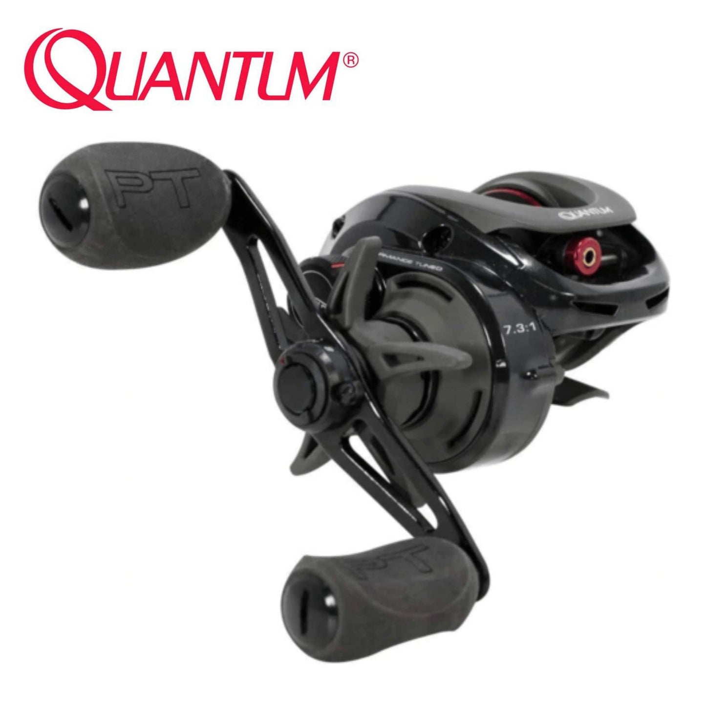 Quantum Smoke SL101 SPT Left Handed Bait Caster Fishing Reel Carbon Fiber