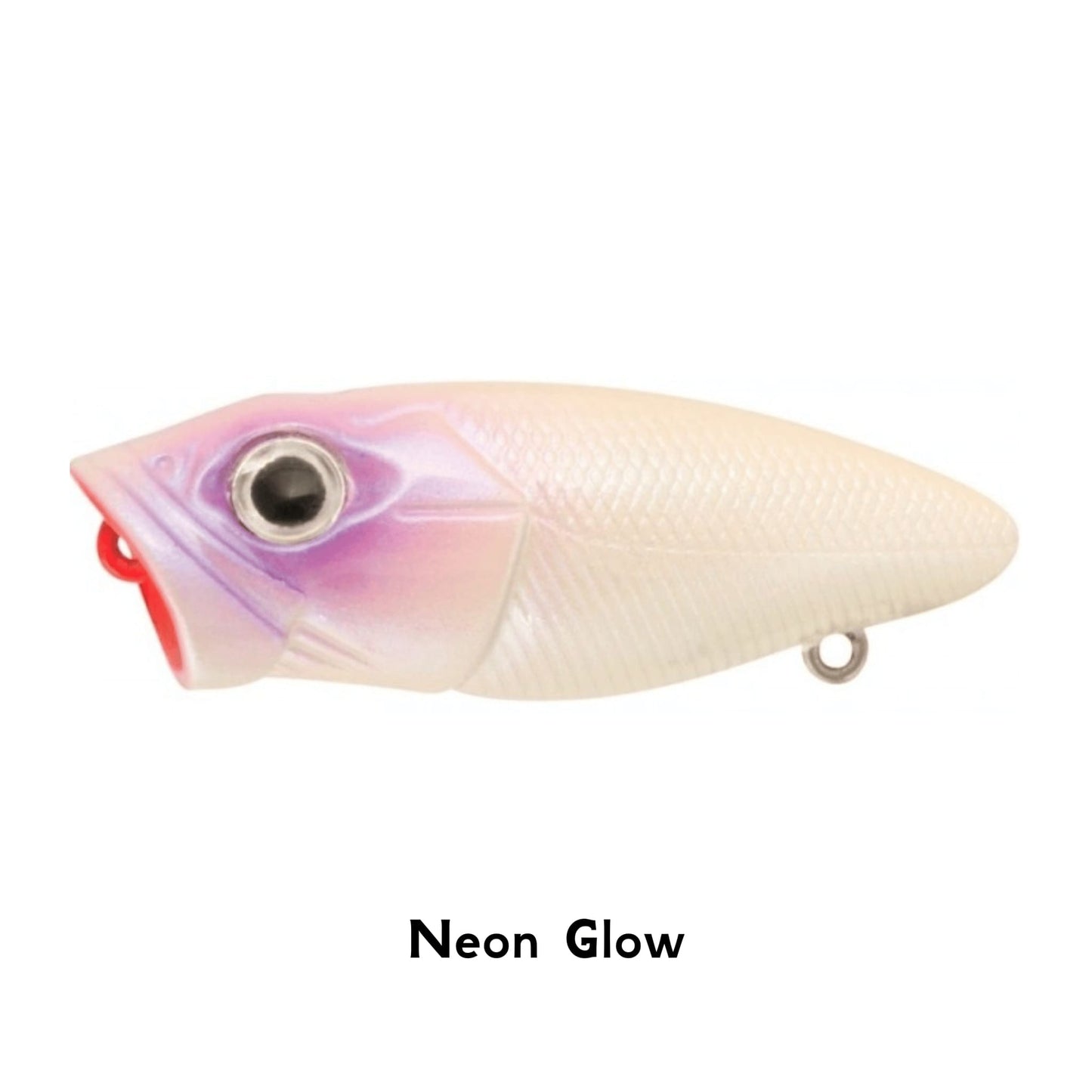 Rapture Chibi POP Neon Glow 37 mm 3.7g Fishing Lure Popper Top Water Bait LRF Ultra Light Fishing