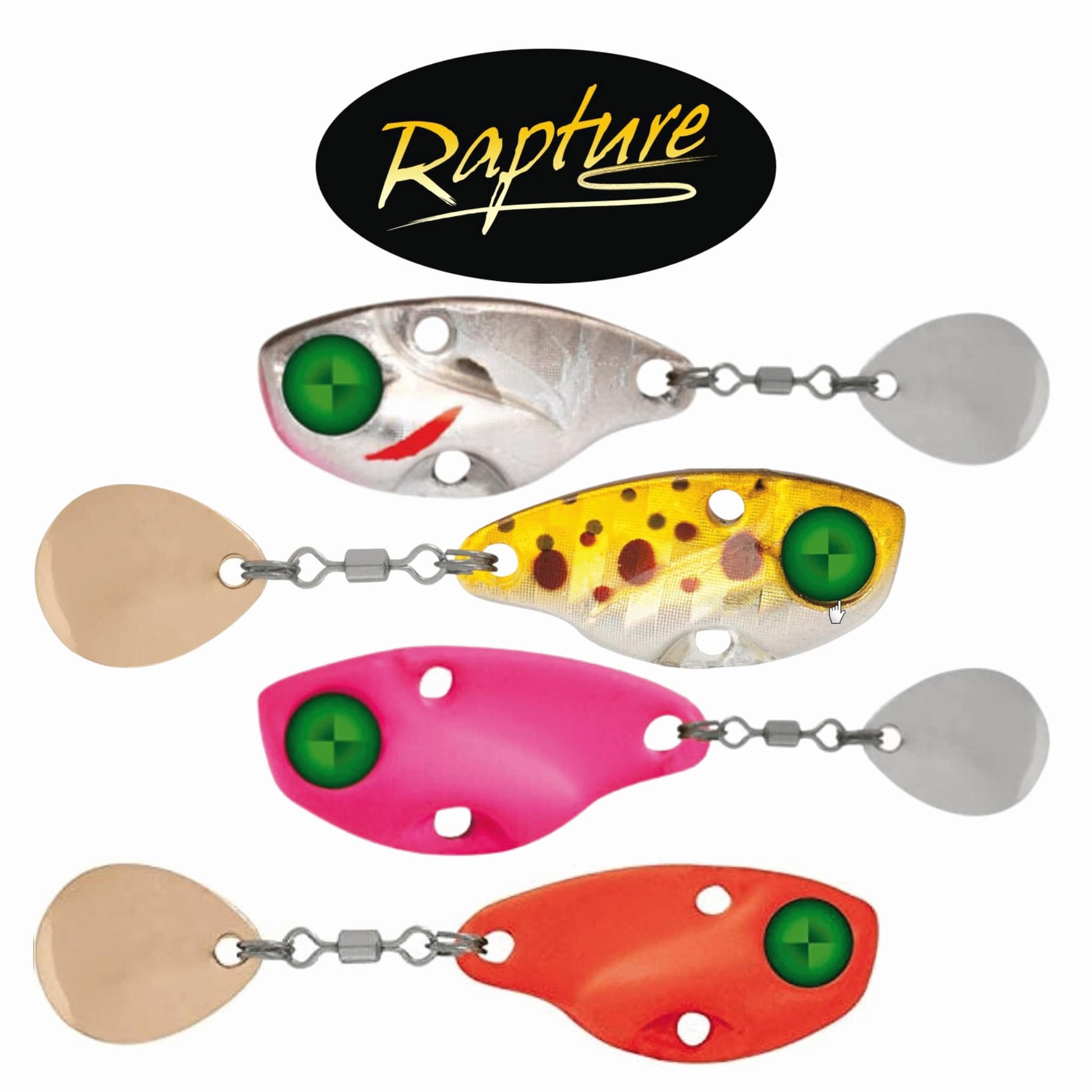 catch 22 fishing lure Rapture Chibi Vibe Spin 22 3.7g – Fat Catch