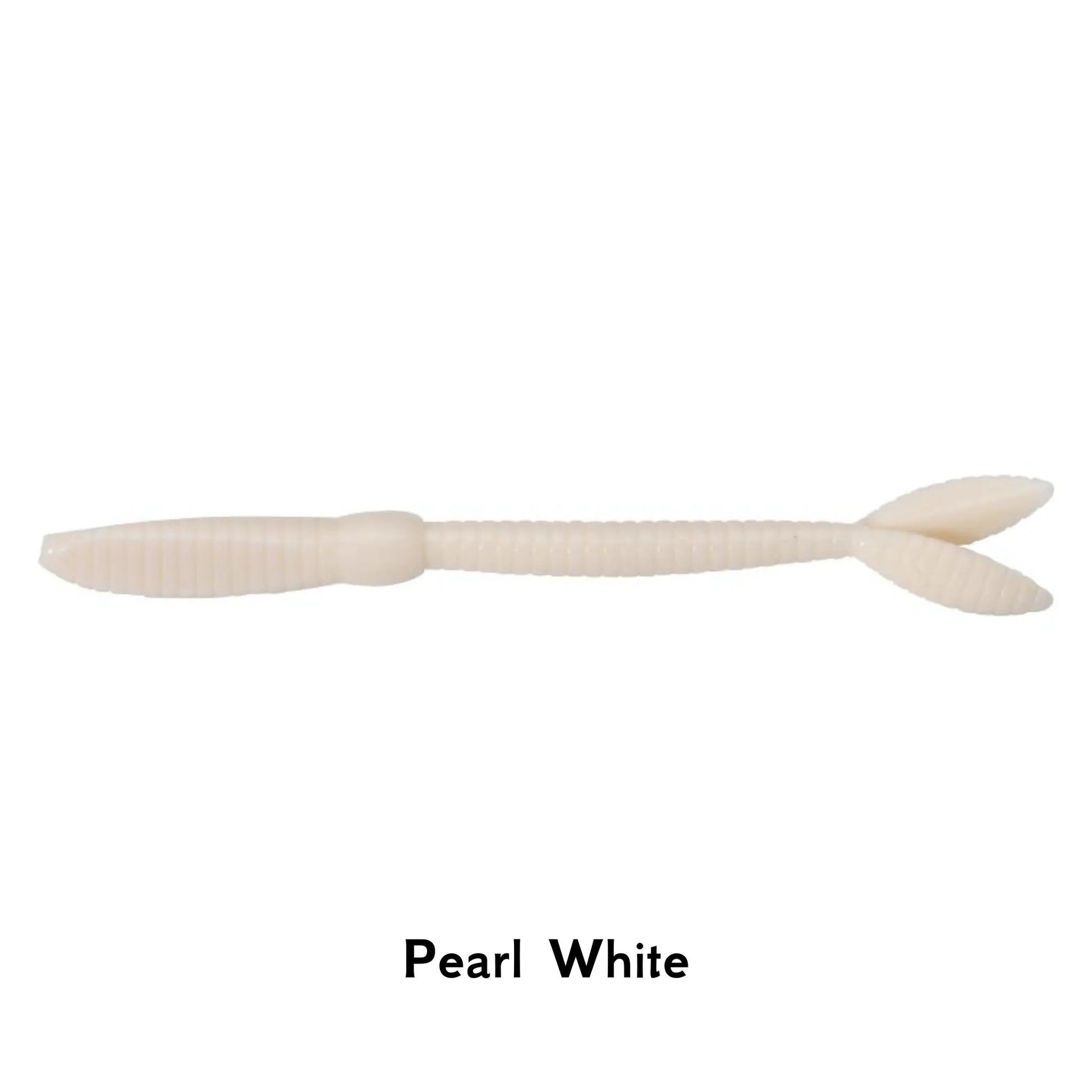 Sebile AT Worm Softbait Pearl White Fishing Lure Versatile Unique Finesse Predator Fishing Perch pike Zander Any Terrain