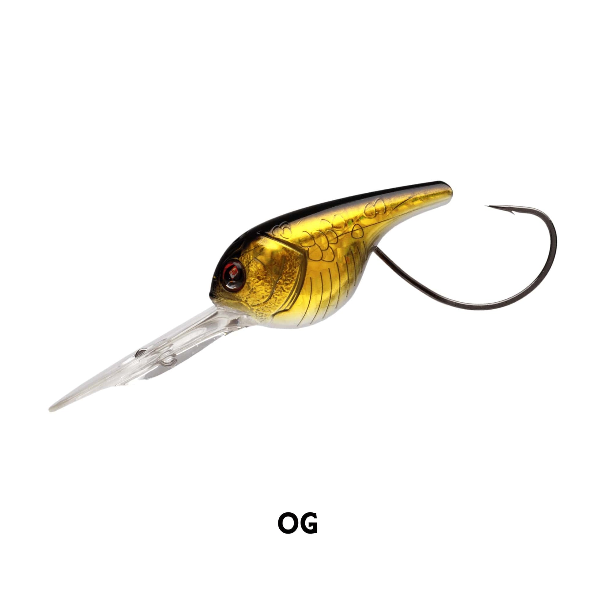 Seibile D&S Crank OG 70mm Fishing Lure Bait Deep Diving Single Hook Weedless Snagless System Rattling Sound Single Hook Floating