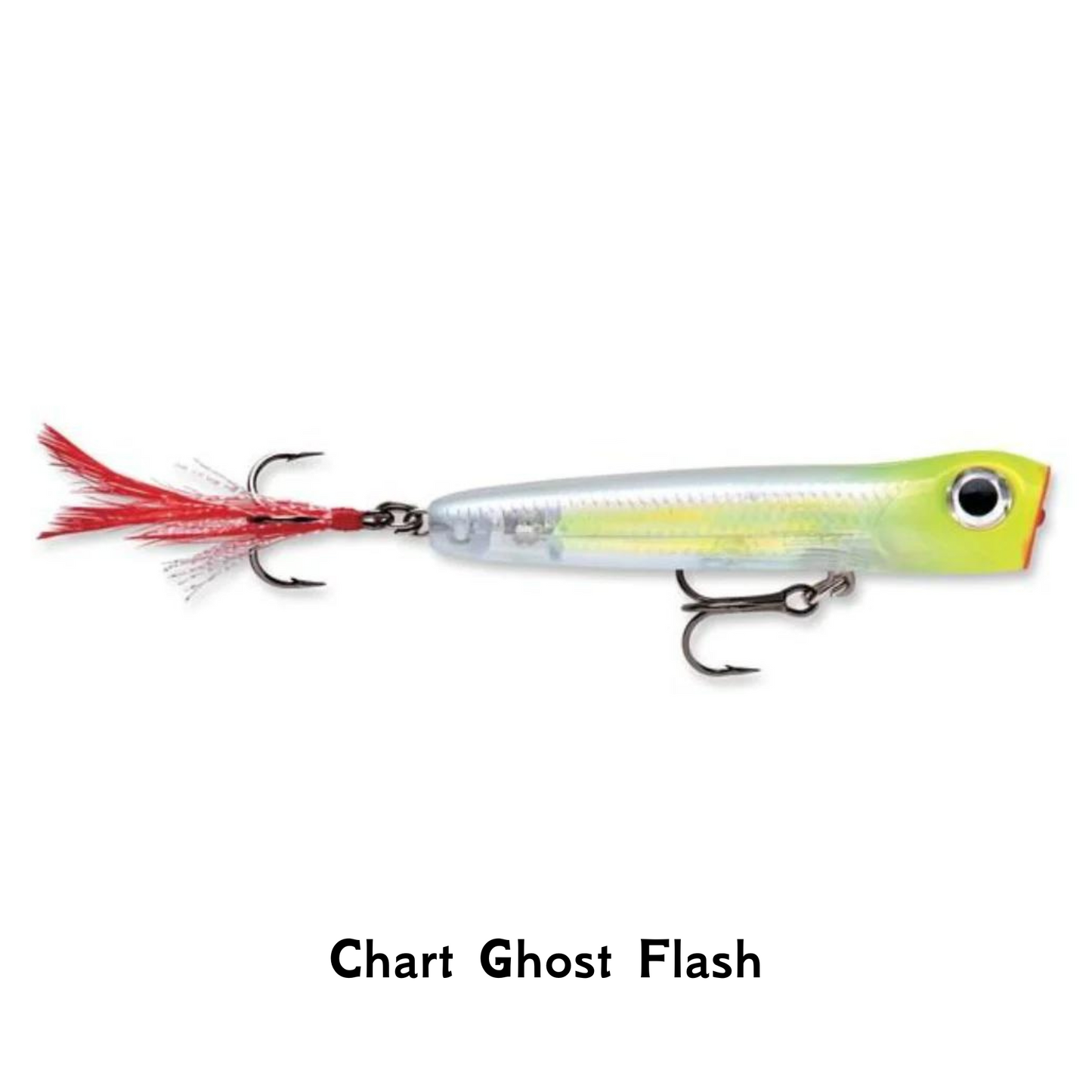 Storm Rattlin Chug Bug Chartreuse Ghost Flash  Popper Surface Fishing Lure Pike Bass Perch