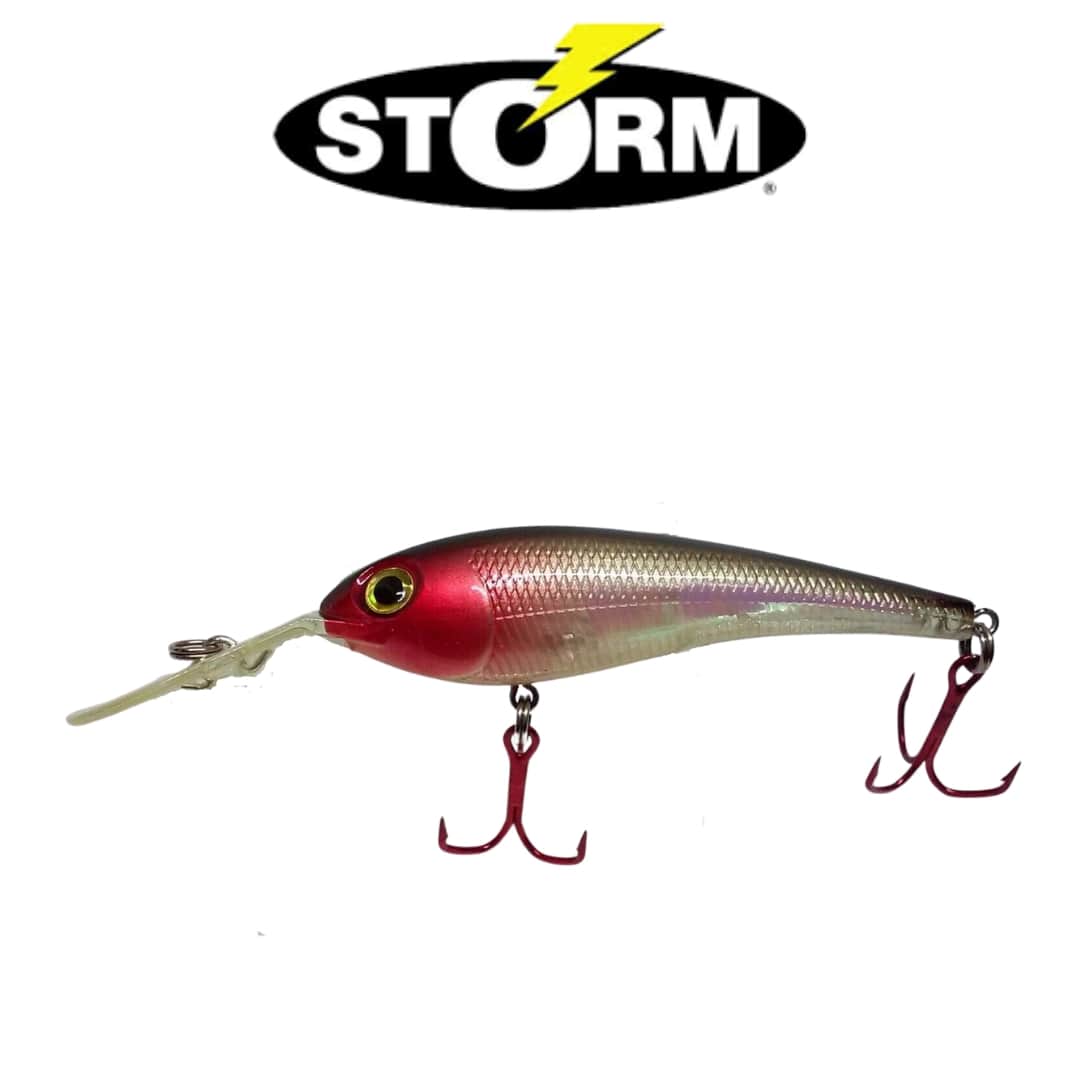 Storm Thunder Crank MADFLASH 08 Black SIlver Crank Bait Fishing Lure 3 inch Deep Diver