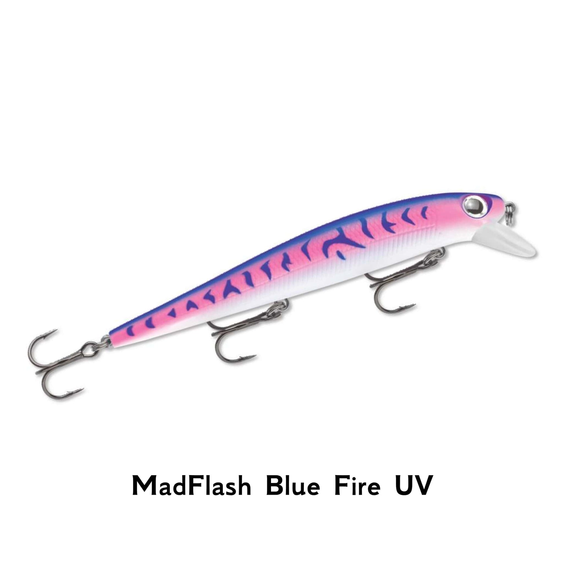 Storm ThunderStick Madflash blue FIre UV  Fishing Lure Freshwater Saltwater Pencil Fishing Lure Bait Perch Pike Bass