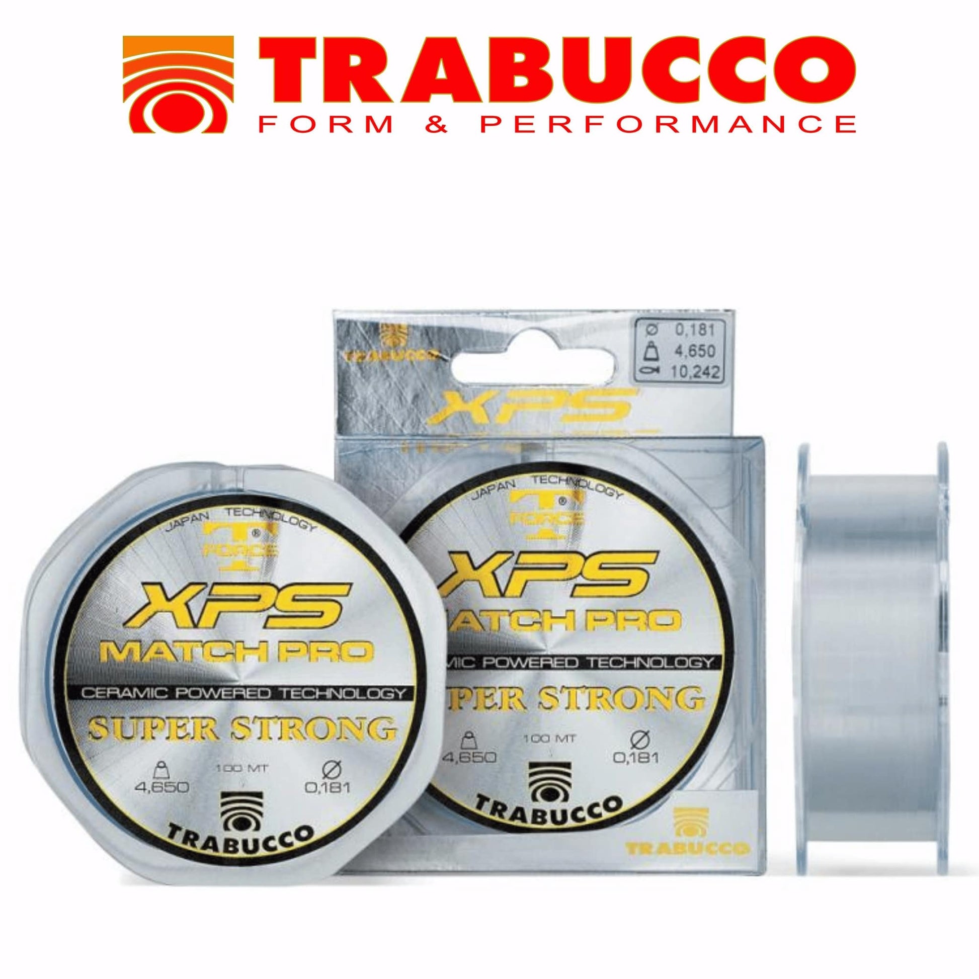 Trabucco XPS Match Pro Super Strong Invisible Mono Fishing Line High Strength To Diameter Japanese 100m 300m