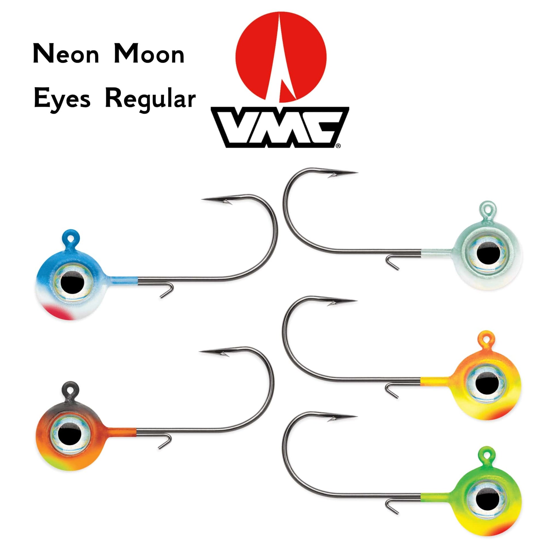 VMC Neon Moon Eyes Jig 10pc – Fat Catch