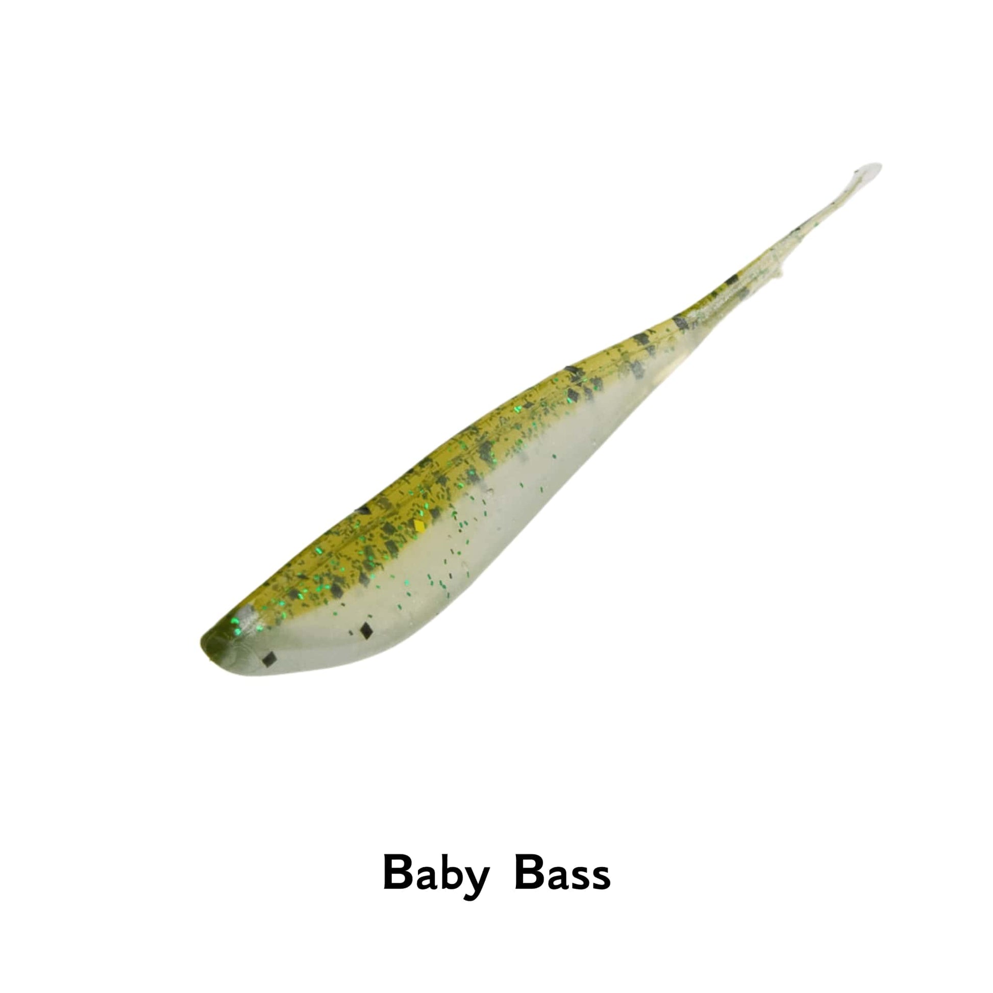 Zoom Baits Tiny Fluke Baby Bass 3 Inch Split Tail Soft Fishing Lure Shad Imitation Drop Shot Jig Head Perch Pike Scented Bass