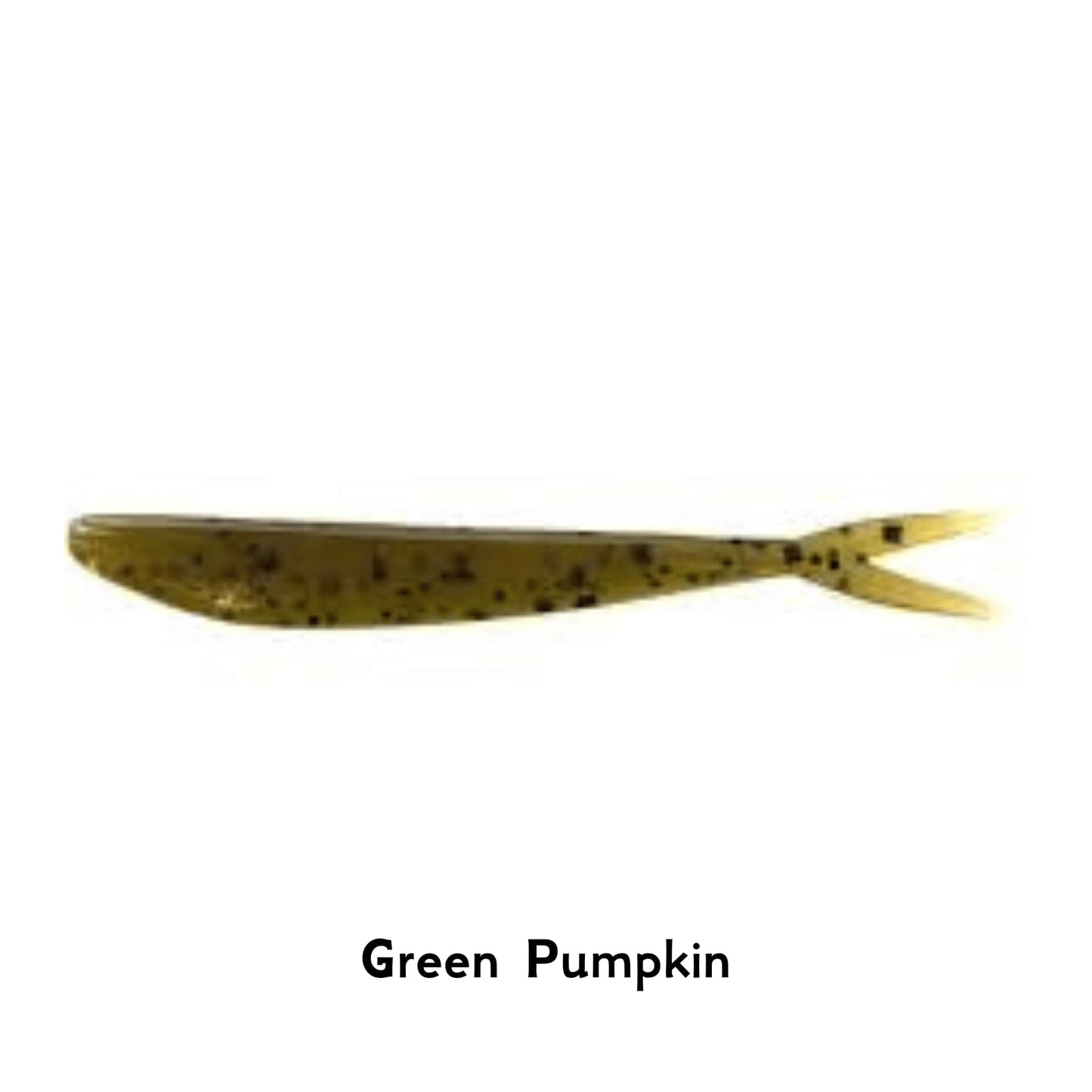 Zoom Baits Tiny Fluke Green Pumpkin 3 Inch Split Tail Soft Fishing Lure Shad Imitation Drop Shot Jig Head Perch Pike Scented Bass