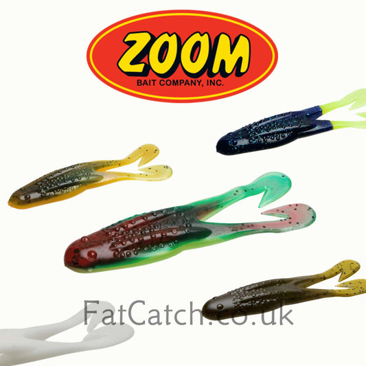 Zoom Horny Toad Softbait 4.25 Inch Fishing Lure All Colours Frog Pike