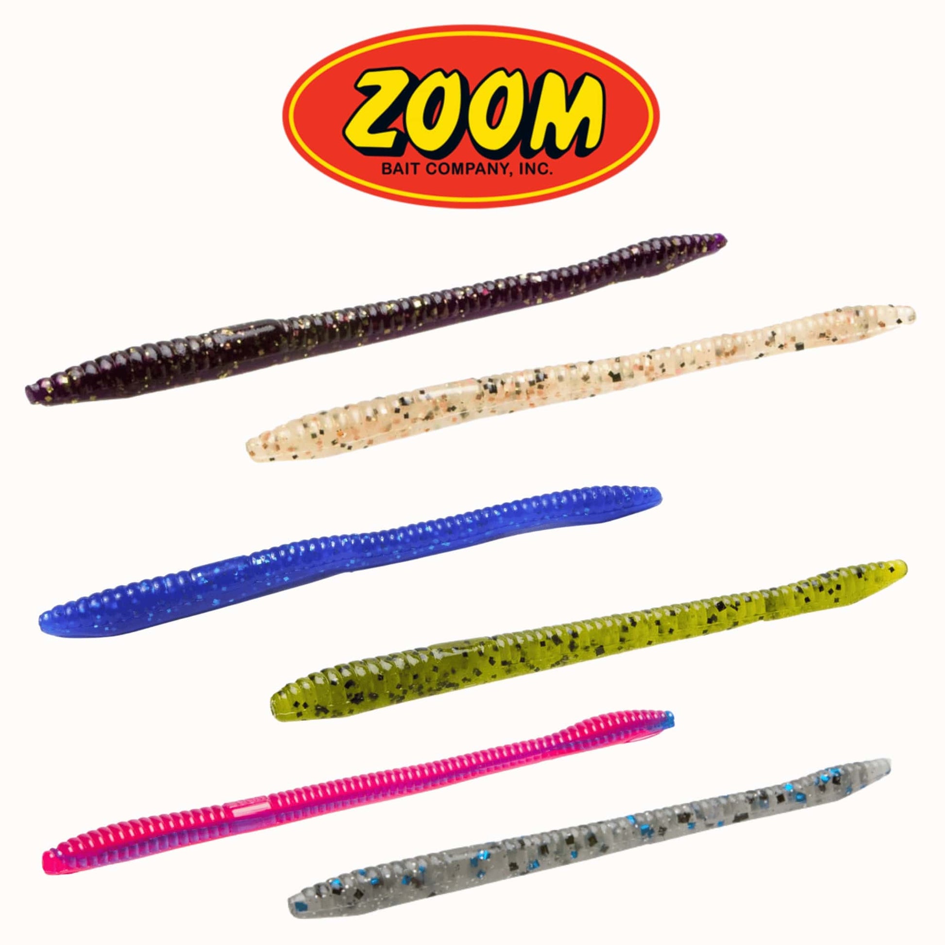 Zoom Bait Finesse Worm 4.5 – Fat Catch