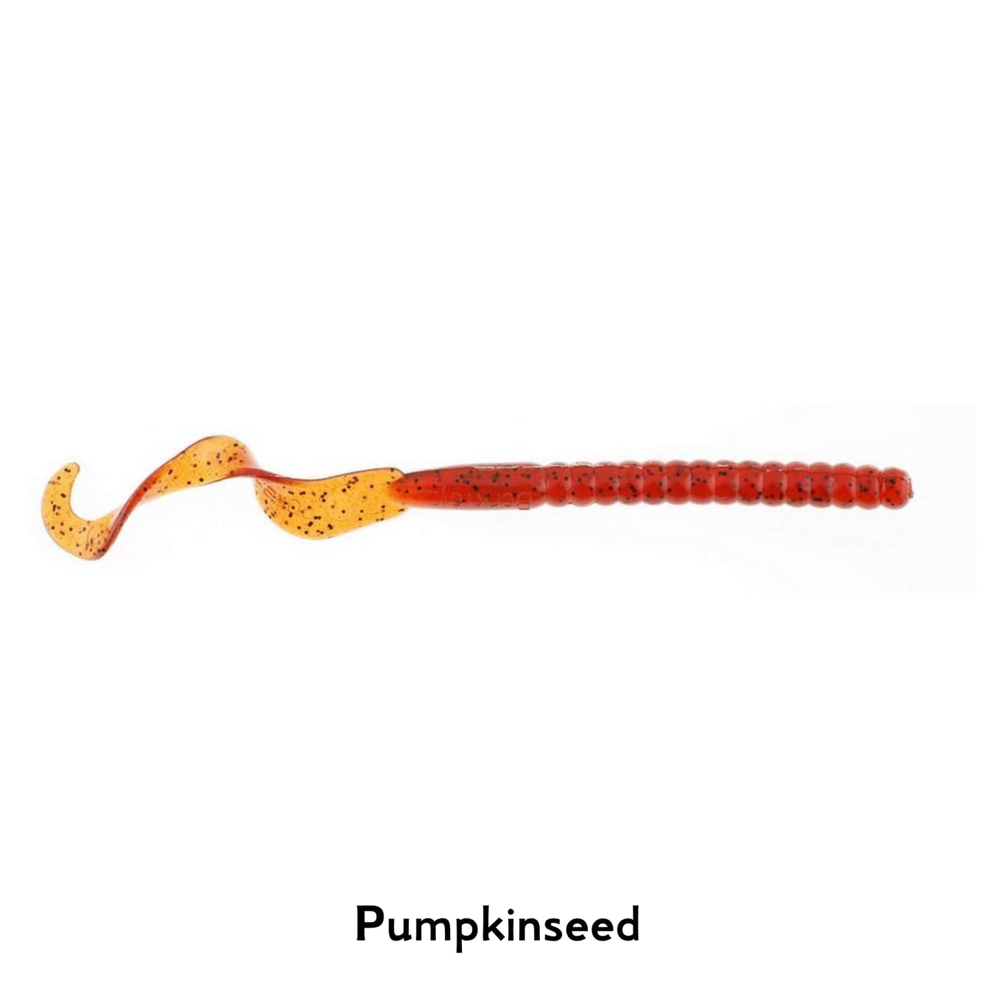 Berkley PowerBait Power Worm 4 Inch Pumpkinseed Soft Bait Fishing Lure Wiggly Tail