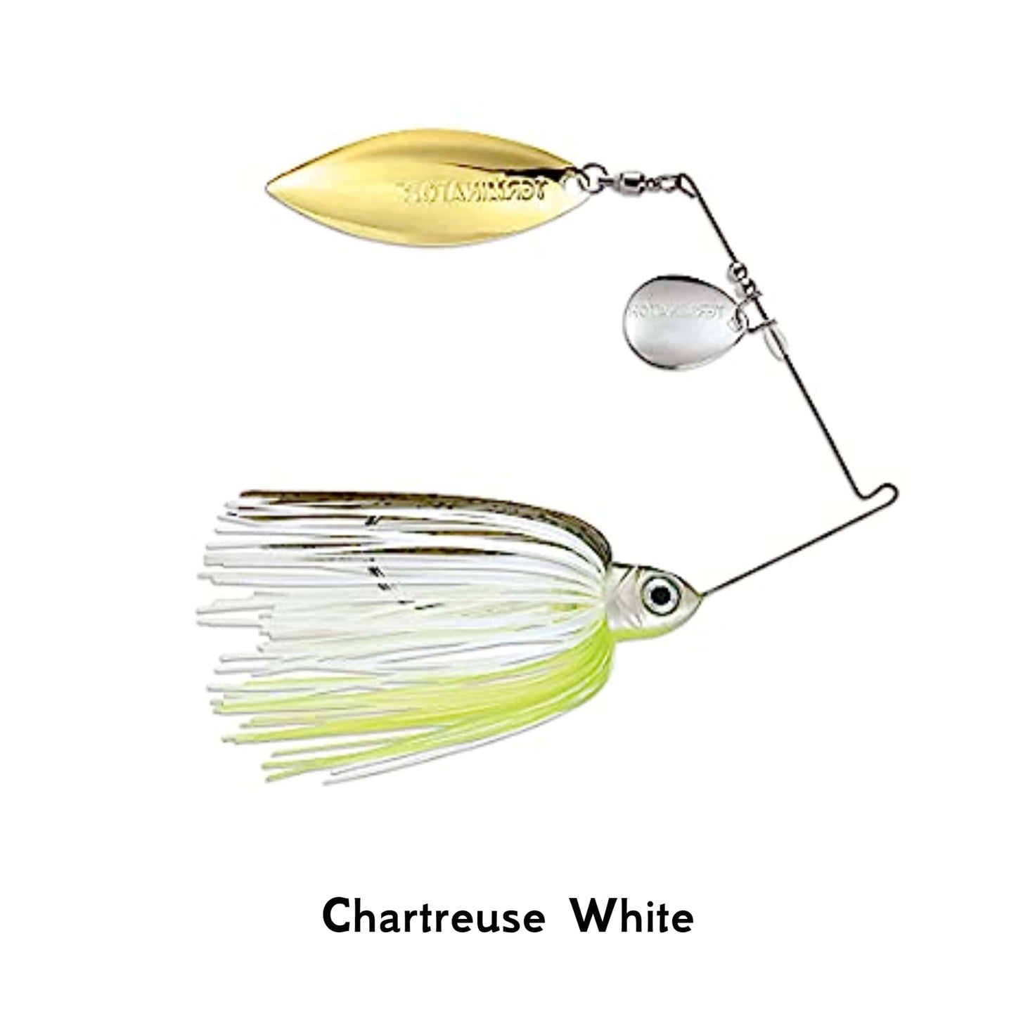 Rapala Terminator SpinnerBait Chartreuse Super Stainless Buzz Bait Fishing Lure Pike Perch