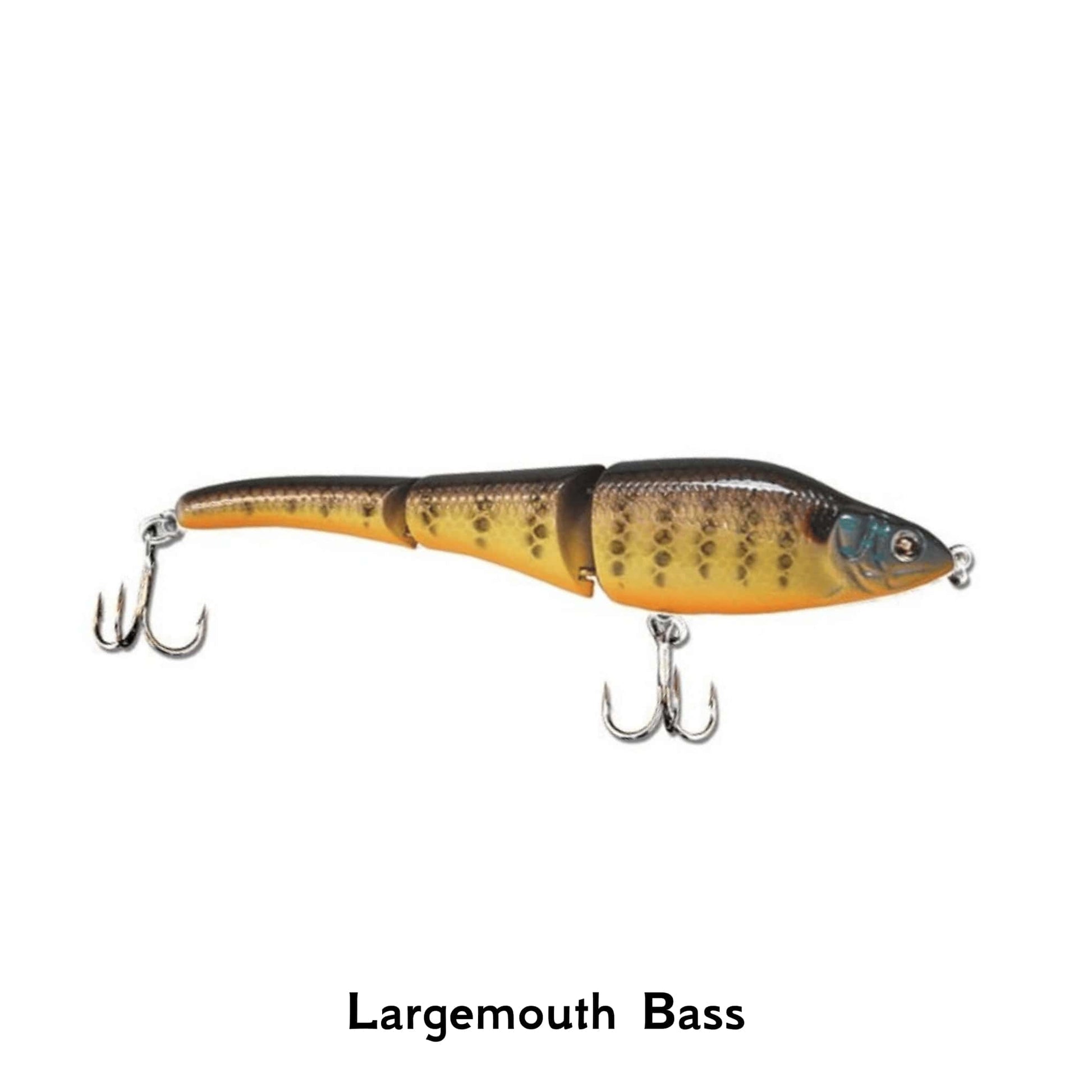 Sebile Magic Swimmer Largemouth Bass 95mm Jointed Harb Bait Fishing Lure Pike Perch Ultra Realistic