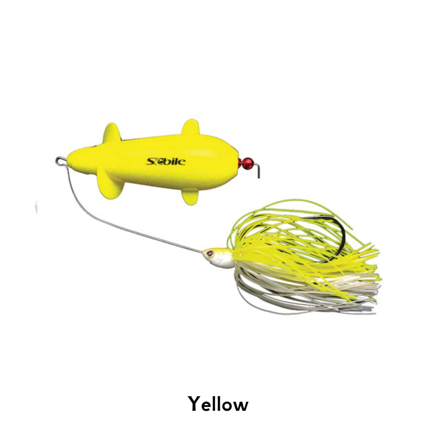 Sebile Proppler Buzz Yellow Floating Spinner Buzz Bait Fishing Lure 25g