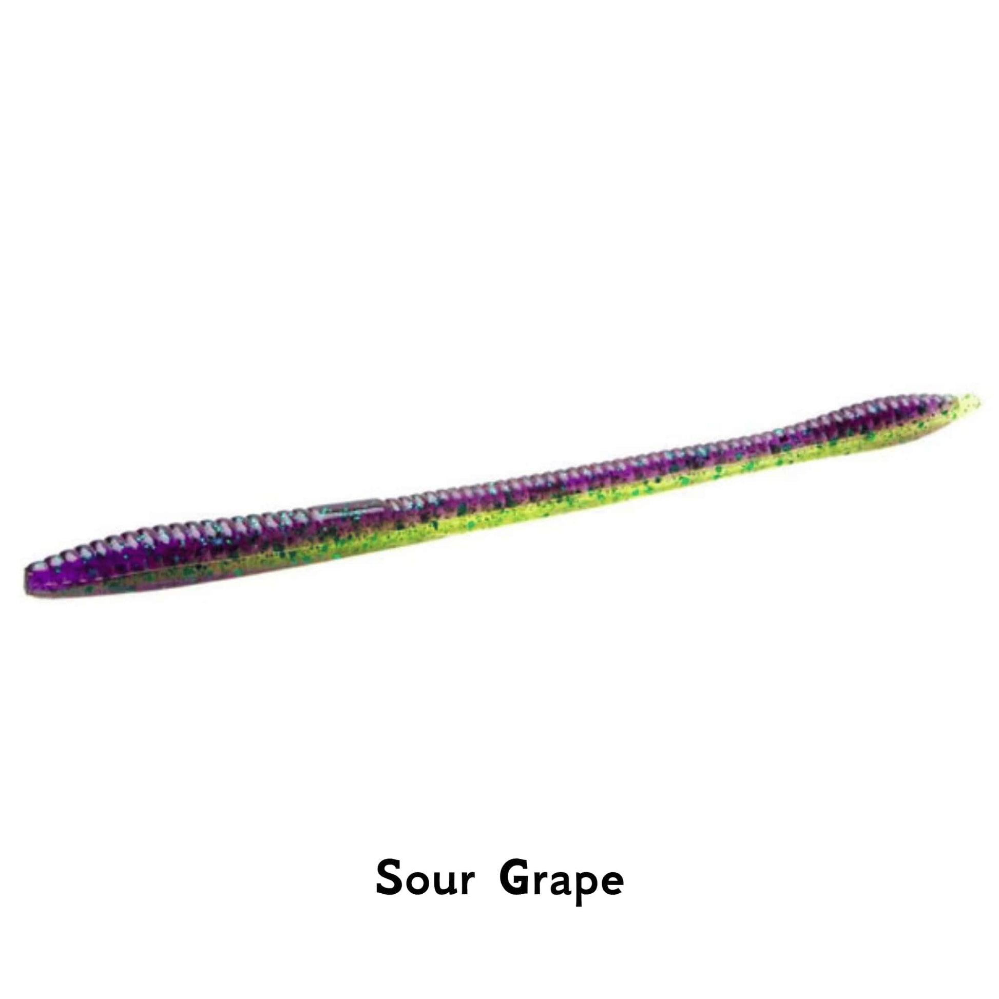 Zoom Baits Trick Worm Sour Grape 6.5 Inch Fishing Lure Soft Scented Creature Bait ALL COLOURS UK Seller