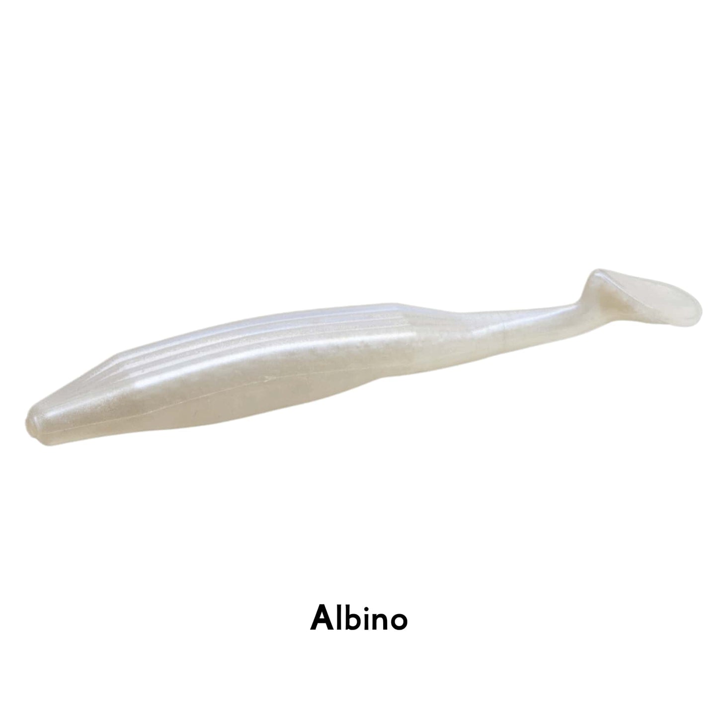 Zoom Swimmin Super Fluke Albino 4 Inch 5pcs Soft Bait Fishing Lure ALL COLOURS Paddle Tail Jig Dropshot Lure Texas Carolina Rig Cheb